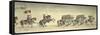 Parade of Royal Regiment of Dragoons on Horseback, 1706-null-Framed Stretched Canvas