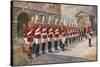 Parade of the First Life Guards in Whitehall-Harry Payne-Stretched Canvas