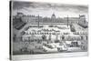 Parade of the Troops During the Grand Parade, Tuileries Palace, 19th Century-null-Stretched Canvas