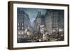 Parade on the Place De L'Ecole, 1823-Jean Pierre Norblin-Framed Giclee Print