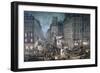 Parade on the Place De L'Ecole, 1823-Jean Pierre Norblin-Framed Giclee Print