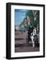 Parade with coach, London, United Kingdom of Great Britain-null-Framed Art Print