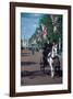 Parade with coach, London, United Kingdom of Great Britain-null-Framed Art Print