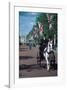 Parade with coach, London, United Kingdom of Great Britain-null-Framed Art Print