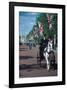 Parade with coach, London, United Kingdom of Great Britain-null-Framed Art Print