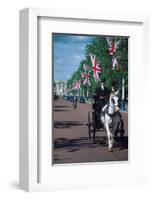 Parade with coach, London, United Kingdom of Great Britain-null-Framed Art Print