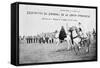Parading of the Flag of the French Foreign Legion, Sidi Bel Abbes, Algeria, 28 April 1906-null-Framed Stretched Canvas