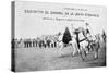 Parading of the Flag of the French Foreign Legion, Sidi Bel Abbes, Algeria, 28 April 1906-null-Stretched Canvas