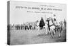 Parading of the Flag of the French Foreign Legion, Sidi Bel Abbes, Algeria, 28 April 1906-null-Stretched Canvas