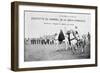 Parading of the Flag of the French Foreign Legion, Sidi Bel Abbes, Algeria, 28 April 1906-null-Framed Giclee Print