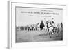 Parading of the Flag of the French Foreign Legion, Sidi Bel Abbes, Algeria, 28 April 1906-null-Framed Giclee Print