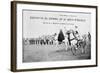 Parading of the Flag of the French Foreign Legion, Sidi Bel Abbes, Algeria, 28 April 1906-null-Framed Giclee Print
