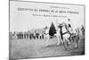 Parading of the Flag of the French Foreign Legion, Sidi Bel Abbes, Algeria, 28 April 1906-null-Mounted Giclee Print