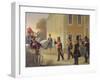 Parading of the Standard of the Great Palace Guards, 1853-Adolph Gebens-Framed Giclee Print