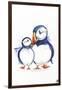 Parading Puffins (Signed)-Marc Allante-Framed Giclee Print