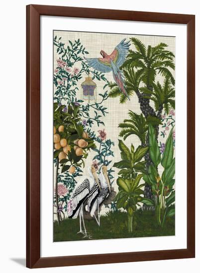 Paradis Chinoiserie II-Naomi McCavitt-Framed Giclee Print