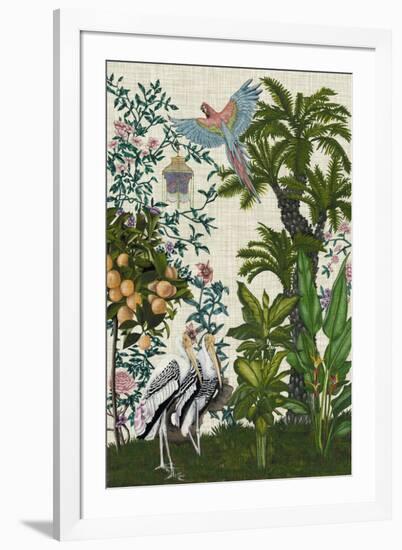 Paradis Chinoiserie II-Naomi McCavitt-Framed Art Print