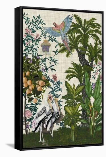 Paradis Chinoiserie II-Naomi McCavitt-Framed Stretched Canvas