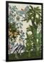 Paradis Chinoiserie II-Naomi McCavitt-Framed Art Print