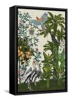 Paradis Chinoiserie II-Naomi McCavitt-Framed Stretched Canvas