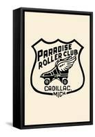 Paradis Roller Club-null-Framed Stretched Canvas