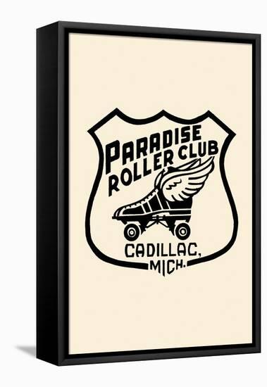 Paradis Roller Club-null-Framed Stretched Canvas