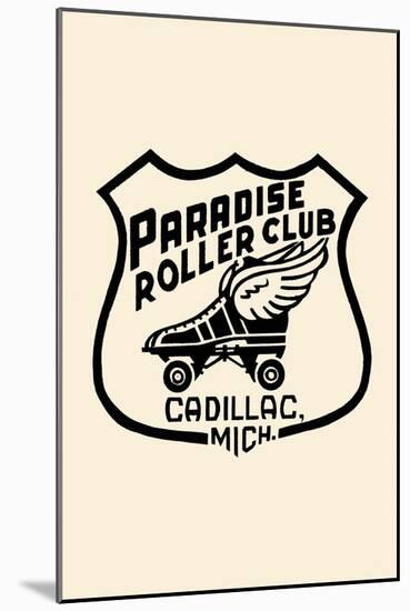 Paradis Roller Club-null-Mounted Art Print