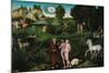 Paradise, 1530-Lucas Cranach the Elder-Mounted Giclee Print