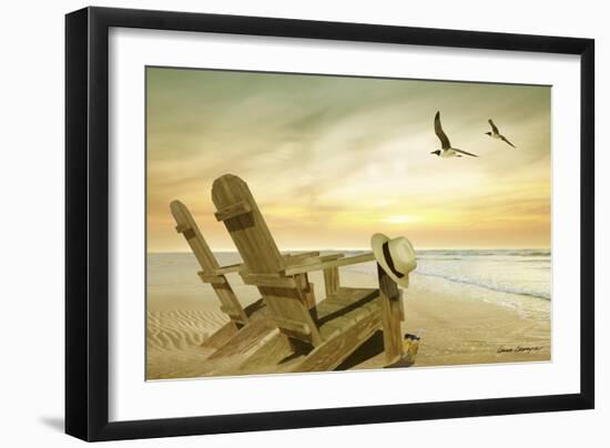 Paradise 3-Carlos Casamayor-Framed Giclee Print