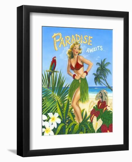 Paradise Awaits-Scott Westmoreland-Framed Art Print