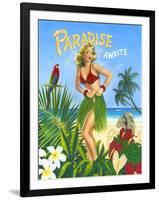 Paradise Awaits-Scott Westmoreland-Framed Art Print