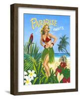 Paradise Awaits-Scott Westmoreland-Framed Art Print