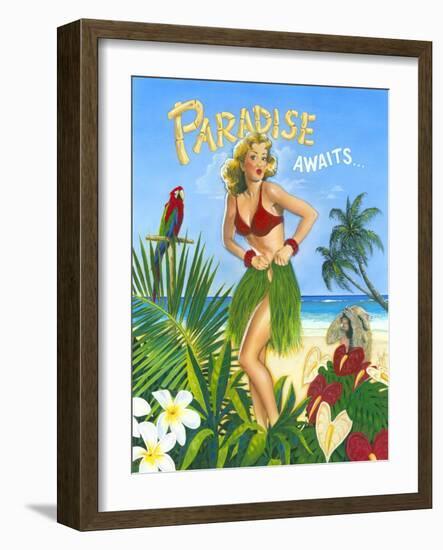 Paradise Awaits-Scott Westmoreland-Framed Art Print