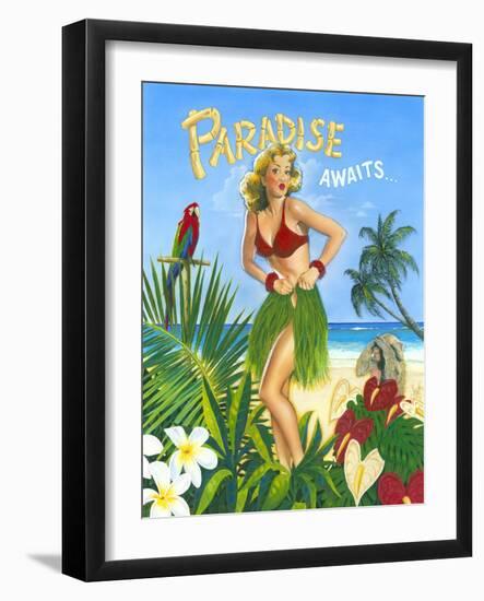 Paradise Awaits-Scott Westmoreland-Framed Art Print