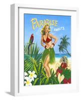 Paradise Awaits-Scott Westmoreland-Framed Art Print
