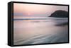 Paradise Beach at Sunset (Sar Sar Aw Beach), Dawei Peninsula, Tanintharyi Region-Matthew Williams-Ellis-Framed Stretched Canvas