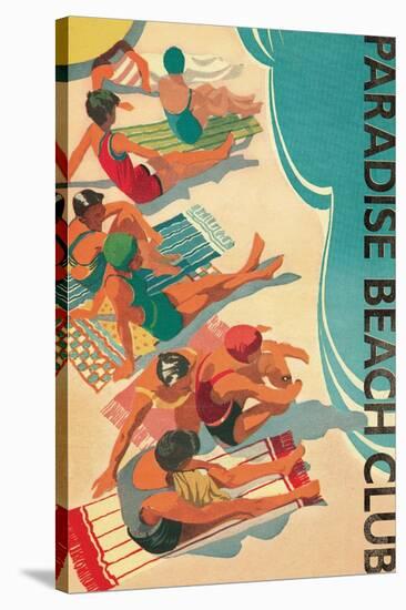 Paradise Beach Club-Wild Apple Portfolio-Stretched Canvas