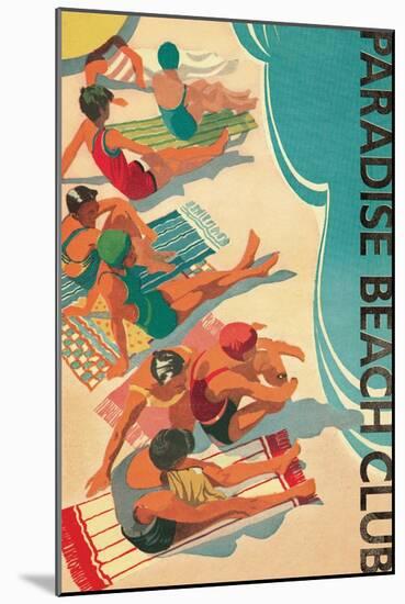 Paradise Beach Club-Wild Apple Portfolio-Mounted Art Print