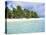 Paradise Beach, One Foot Island, Aitutaki, Cook Islands, South Pacific Islands-D H Webster-Stretched Canvas