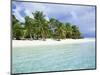 Paradise Beach, One Foot Island, Aitutaki, Cook Islands, South Pacific Islands-D H Webster-Mounted Photographic Print