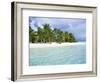Paradise Beach, One Foot Island, Aitutaki, Cook Islands, South Pacific Islands-D H Webster-Framed Photographic Print