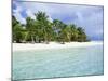 Paradise Beach, One Foot Island, Aitutaki, Cook Islands, South Pacific Islands-D H Webster-Mounted Photographic Print