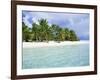 Paradise Beach, One Foot Island, Aitutaki, Cook Islands, South Pacific Islands-D H Webster-Framed Photographic Print