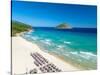 Paradise Beach, Thassos Island, Greek Islands, Greece, Europe-Sakis Papadopoulos-Stretched Canvas