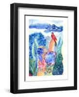 Paradise Bird, 2010-Louise Belanger-Framed Giclee Print