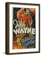 Paradise Canyon, John Wayne, 1935-null-Framed Art Print