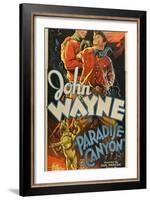 Paradise Canyon, John Wayne, 1935-null-Framed Art Print