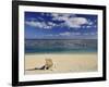 Paradise Cove Beach, Aitutaki, Cook Islands, South Pacific Ocean, Pacific-Jochen Schlenker-Framed Photographic Print