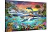 Paradise Cove-Adrian Chesterman-Stretched Canvas