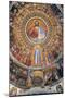 Paradise. Domed vault of the Baptistery-Giusto de Menabuoi-Mounted Art Print